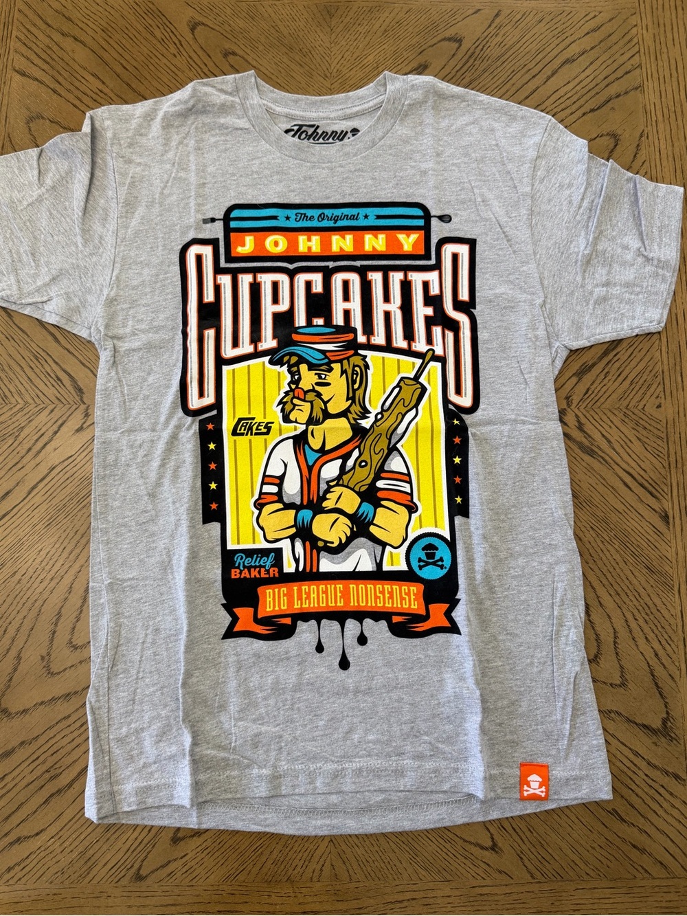 Men’s Johnny Cupcakes ‘Big League Nonsense’ Tee